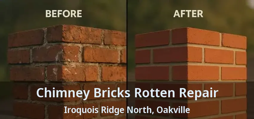 Chimney Bricks Rotten Repair Iroquois Ridge North, Oakville - ON