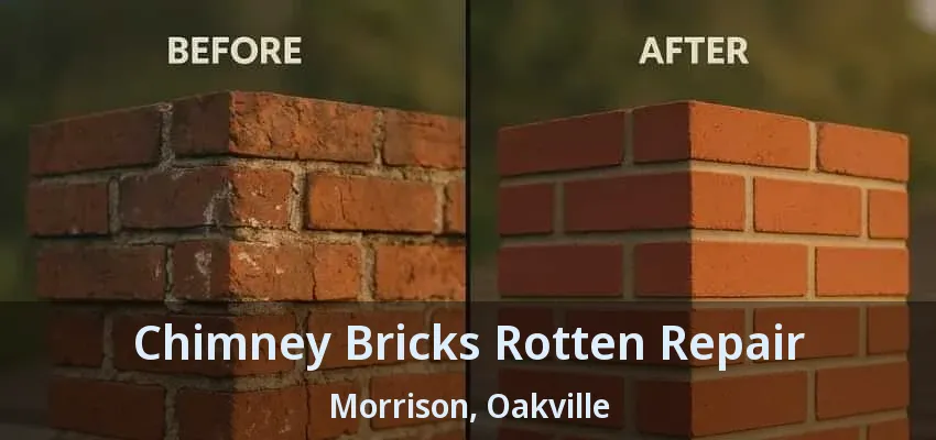 Chimney Bricks Rotten Repair Morrison, Oakville - ON