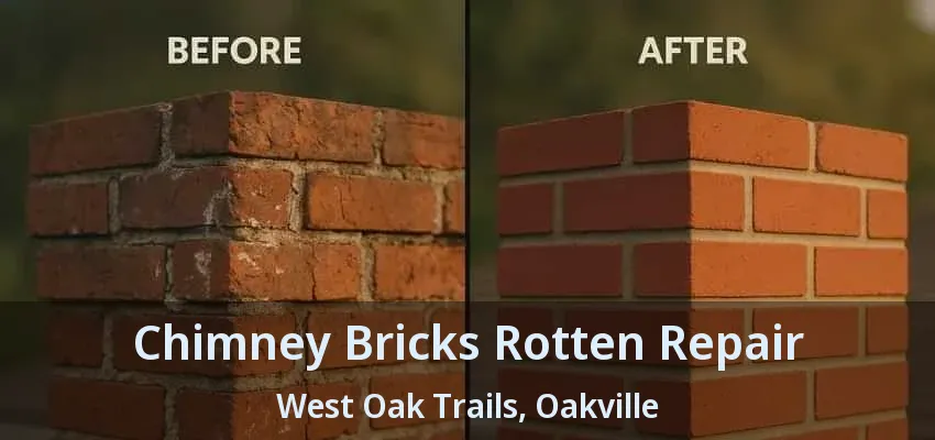Chimney Bricks Rotten Repair West Oak Trails, Oakville - ON