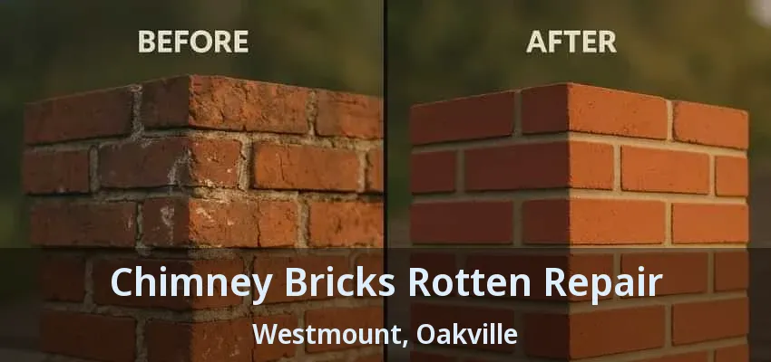 Chimney Bricks Rotten Repair Westmount, Oakville - ON