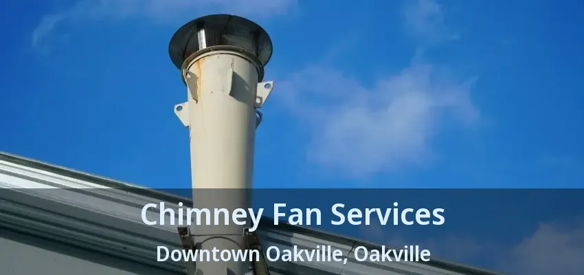 Chimney Fan Services Downtown Oakville, Oakville - ON