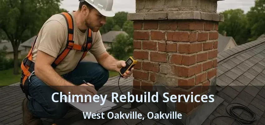 Chimney Rebuild Services West Oakville, Oakville - ON