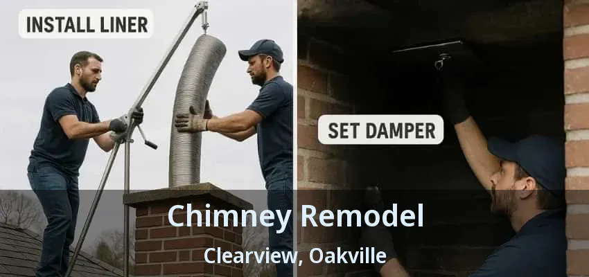 Chimney Remodel Clearview, Oakville - ON