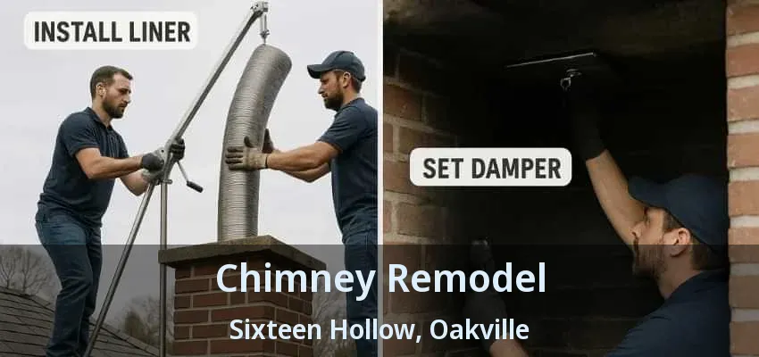 Chimney Remodel Sixteen Hollow, Oakville - ON