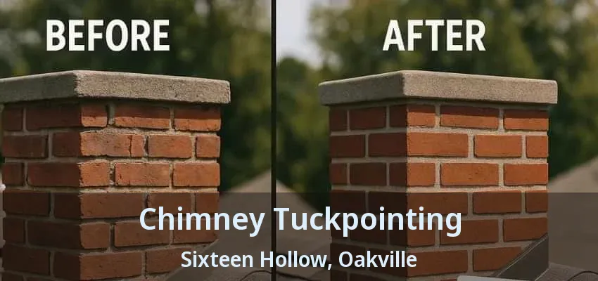 Chimney Tuckpointing Sixteen Hollow, Oakville - ON