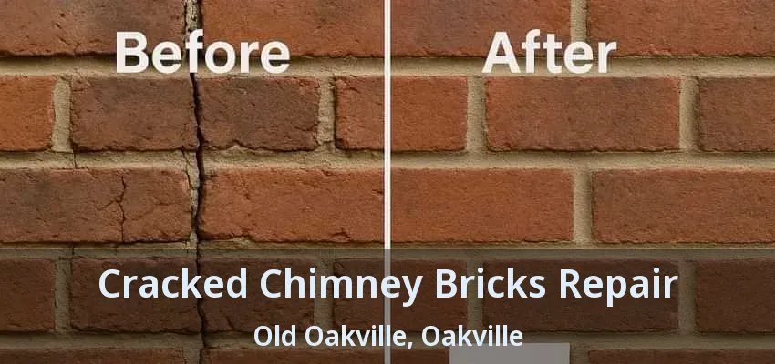 Cracked Chimney Bricks Repair Old Oakville, Oakville - ON
