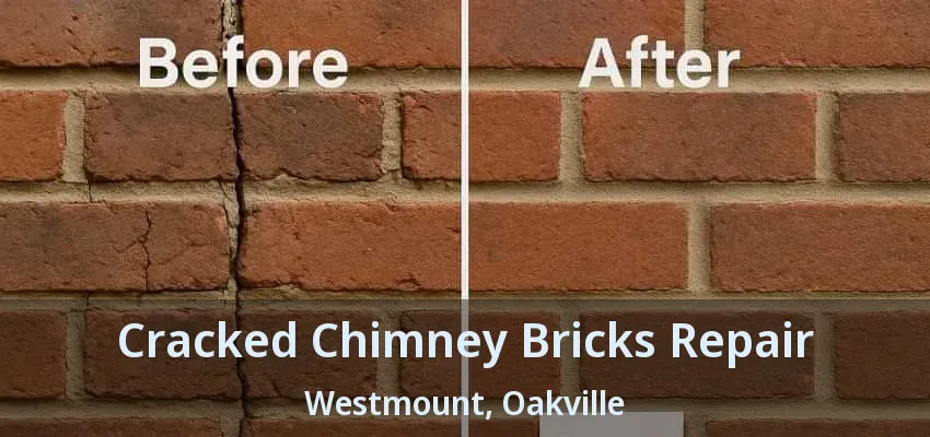 Cracked Chimney Bricks Repair Westmount, Oakville - ON