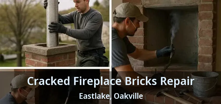 Cracked Fireplace Bricks Repair Eastlake, Oakville - ON