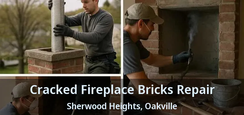 Cracked Fireplace Bricks Repair Sherwood Heights, Oakville - ON