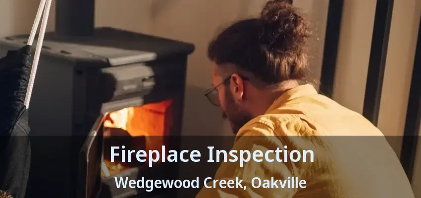 Fireplace Inspection Wedgewood Creek, Oakville - ON