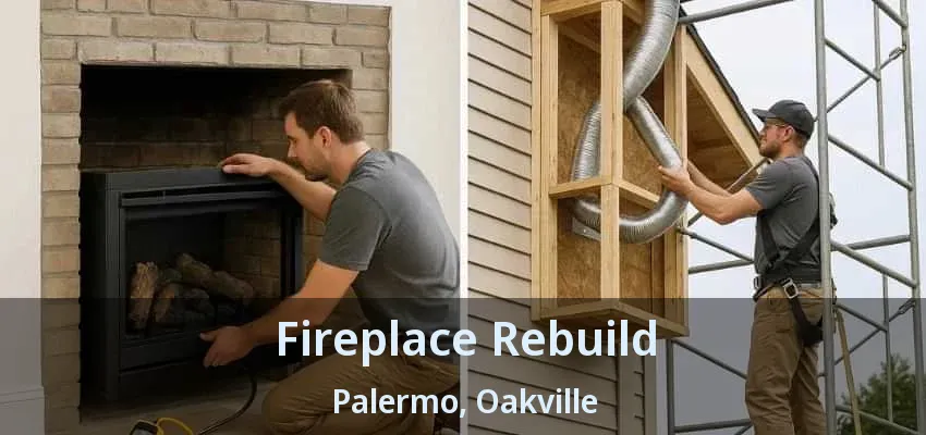 Fireplace Rebuild Palermo, Oakville - ON