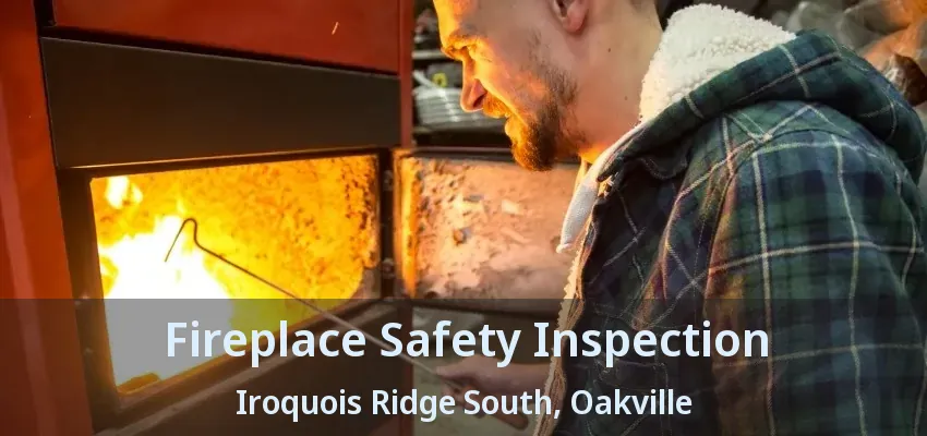Fireplace Safety Inspection Iroquois Ridge South, Oakville - ON