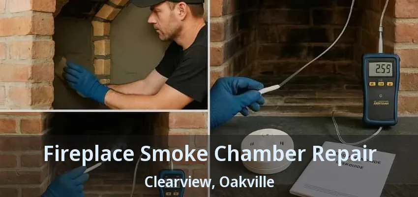 Fireplace Smoke Chamber Repair Clearview, Oakville - ON