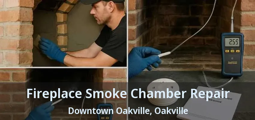 Fireplace Smoke Chamber Repair Downtown Oakville, Oakville - ON