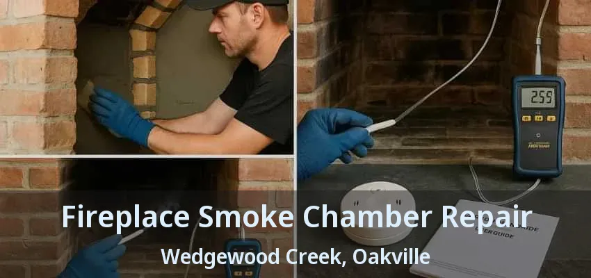 Fireplace Smoke Chamber Repair Wedgewood Creek, Oakville - ON