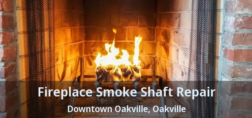 Fireplace Smoke Shaft Repair Downtown Oakville, Oakville - ON