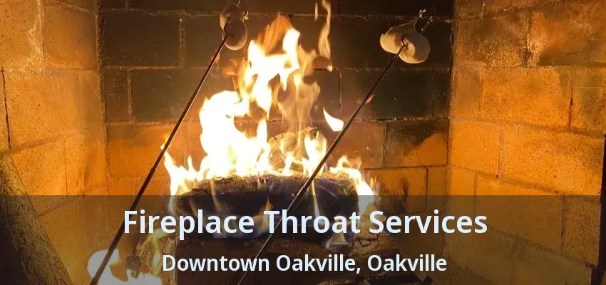 Fireplace Throat Services Downtown Oakville, Oakville - ON