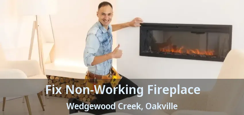 Fix Non-Working Fireplace Wedgewood Creek, Oakville - ON