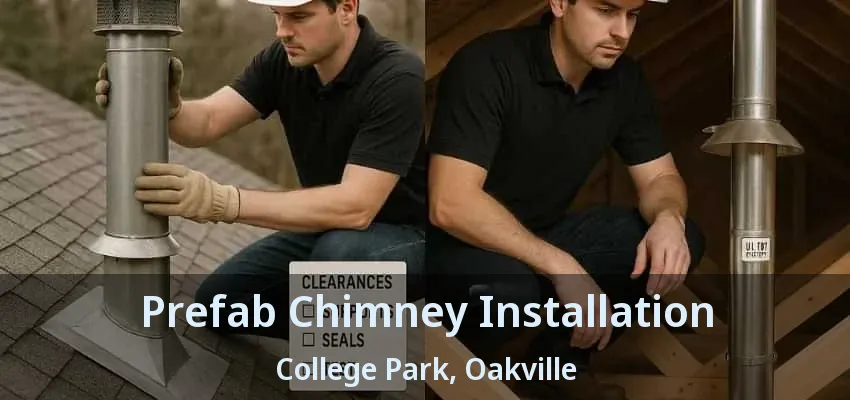 Prefab Chimney Installation College Park, Oakville - ON