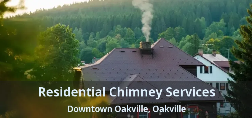 Residential Chimney Services Downtown Oakville, Oakville - ON