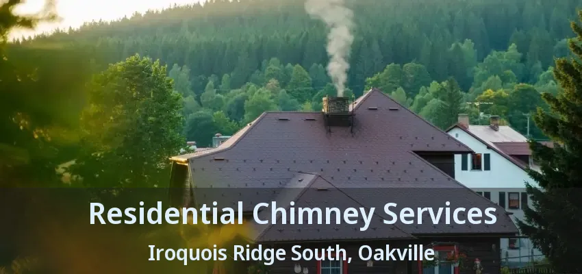Residential Chimney Services Iroquois Ridge South, Oakville - ON